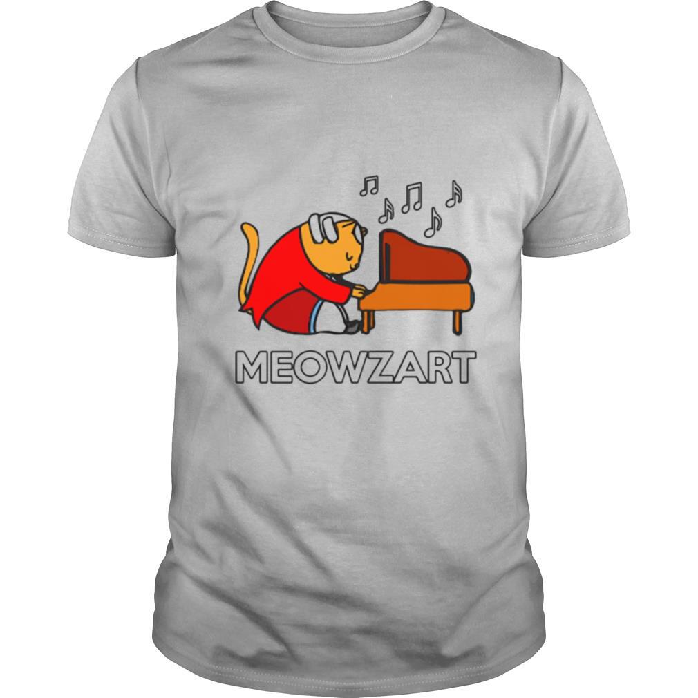 Meowzart Cat Playing Piano shirt