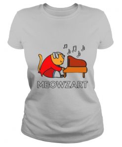 Meowzart Cat Playing Piano shirt