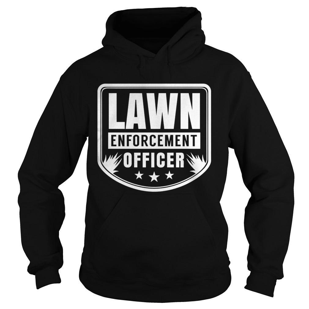 Mowing Grass Whisperer Enforcement Lawn Ranger  Hoodie