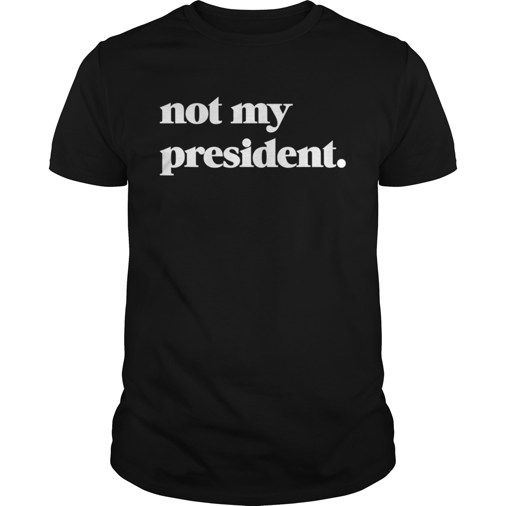 Not my president biden pro trump 2020 political shirt