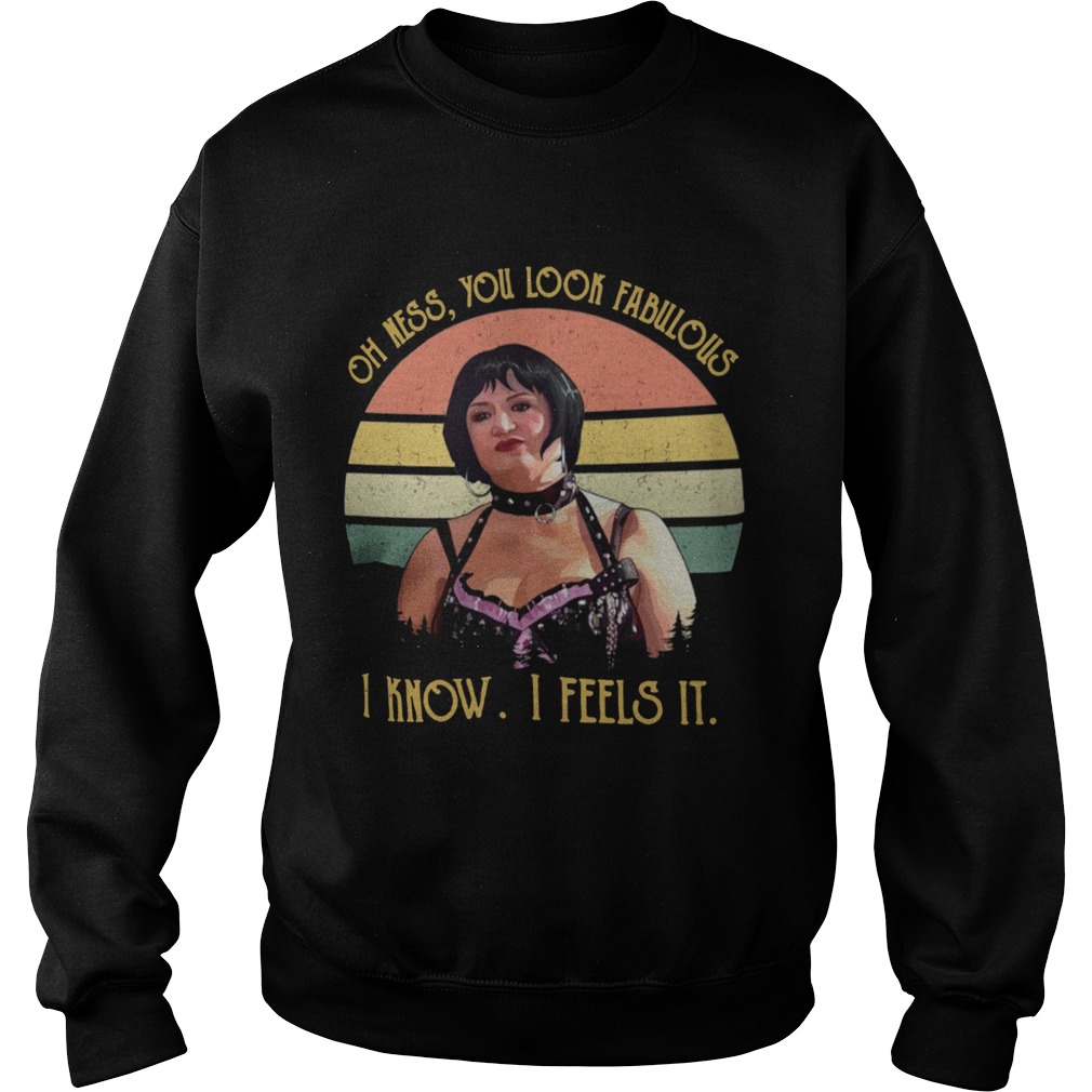 Oh Ness You Look Fabulous I Know I Feels It Vinatge  Sweatshirt