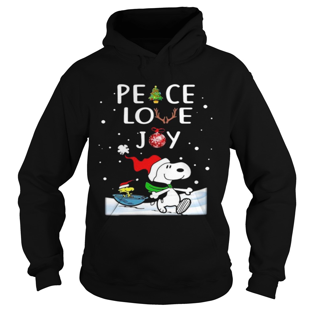 Peace Love Joy Christmas Hoodie