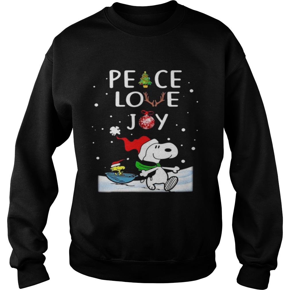 Peace Love Joy Christmas Sweatshirt