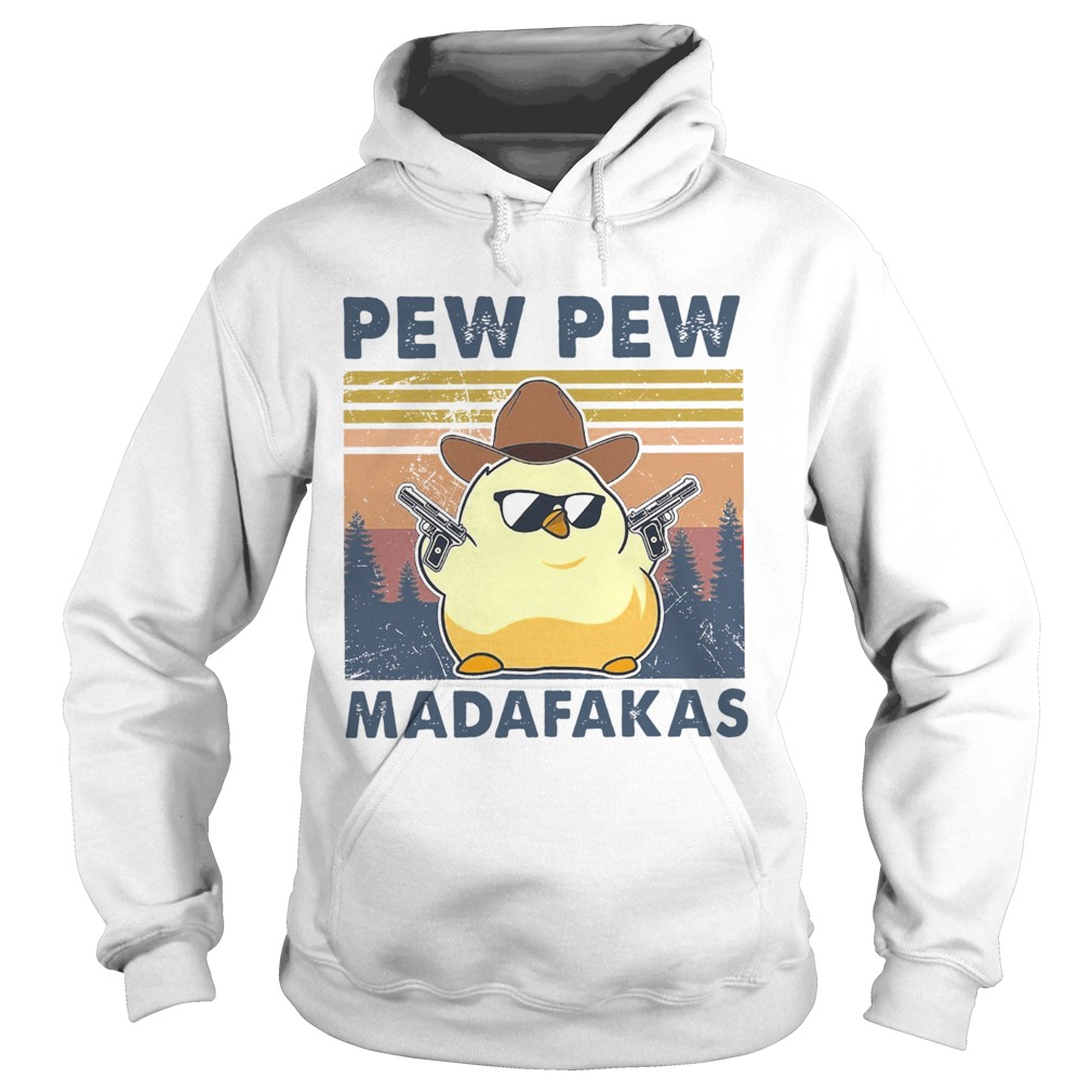 Pew Pew Madafakas Vintage Hoodie