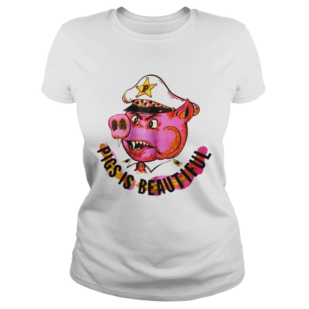 Pigs Is Beautiful Classic Ladies