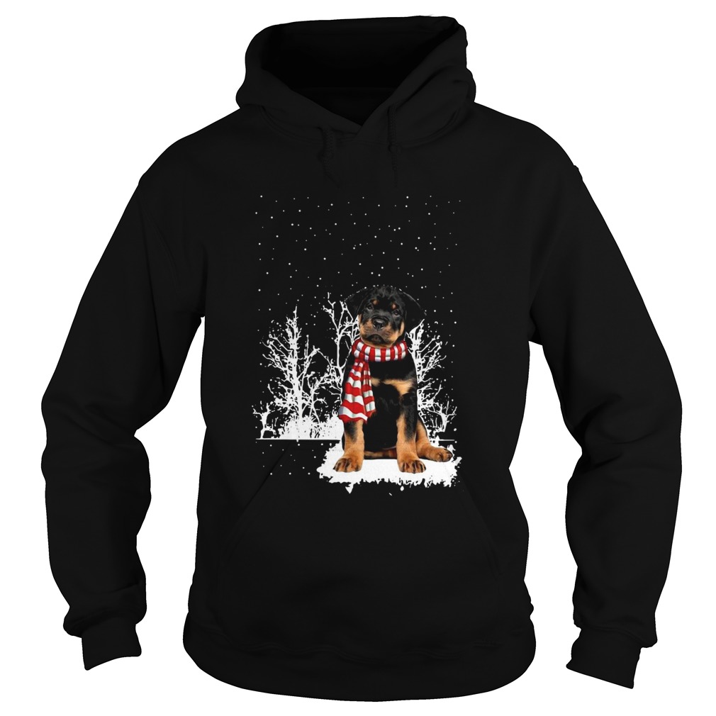 Rottweiler Merry Christmas  Hoodie