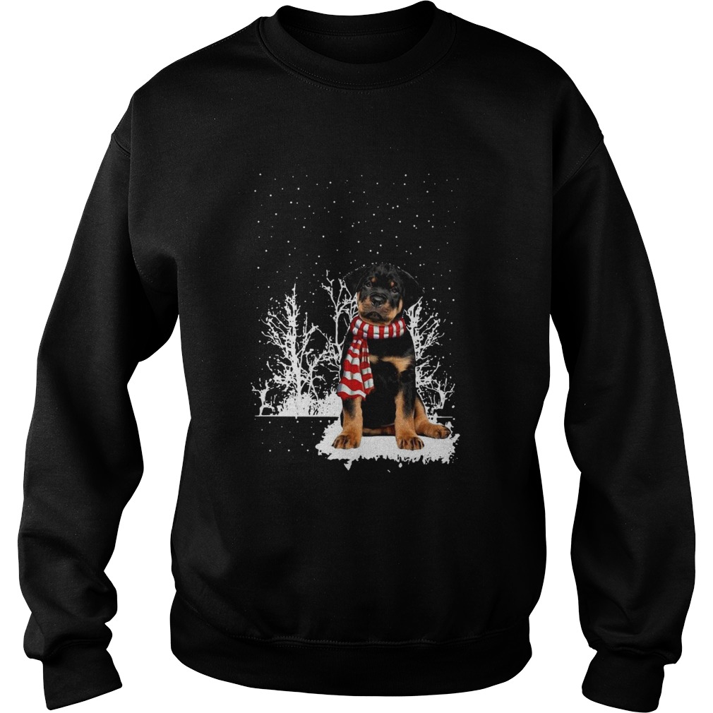 Rottweiler Merry Christmas  Sweatshirt