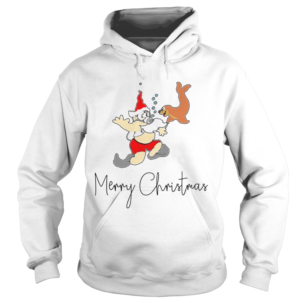 Santa Merry Christmas Hoodie