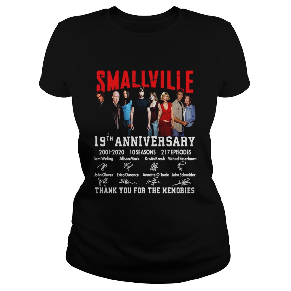 Smallville 19th Anniversary 2001 2020 Thank You For The Memories Signature  Classic Ladies