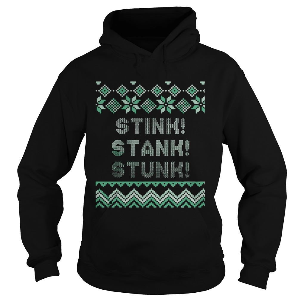 Stink Stank Stunk Christmas Hoodie