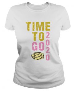 Time To Go 2020 Goodbye 2020 Hello 2021 Gold And Pink Toilet Paper  Classic Ladies