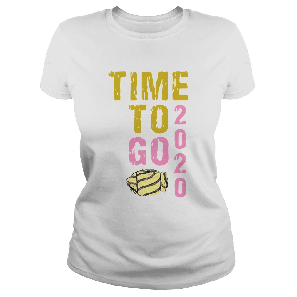 Time To Go 2020 Goodbye 2020 Hello 2021 Gold And Pink Toilet Paper Classic Ladies