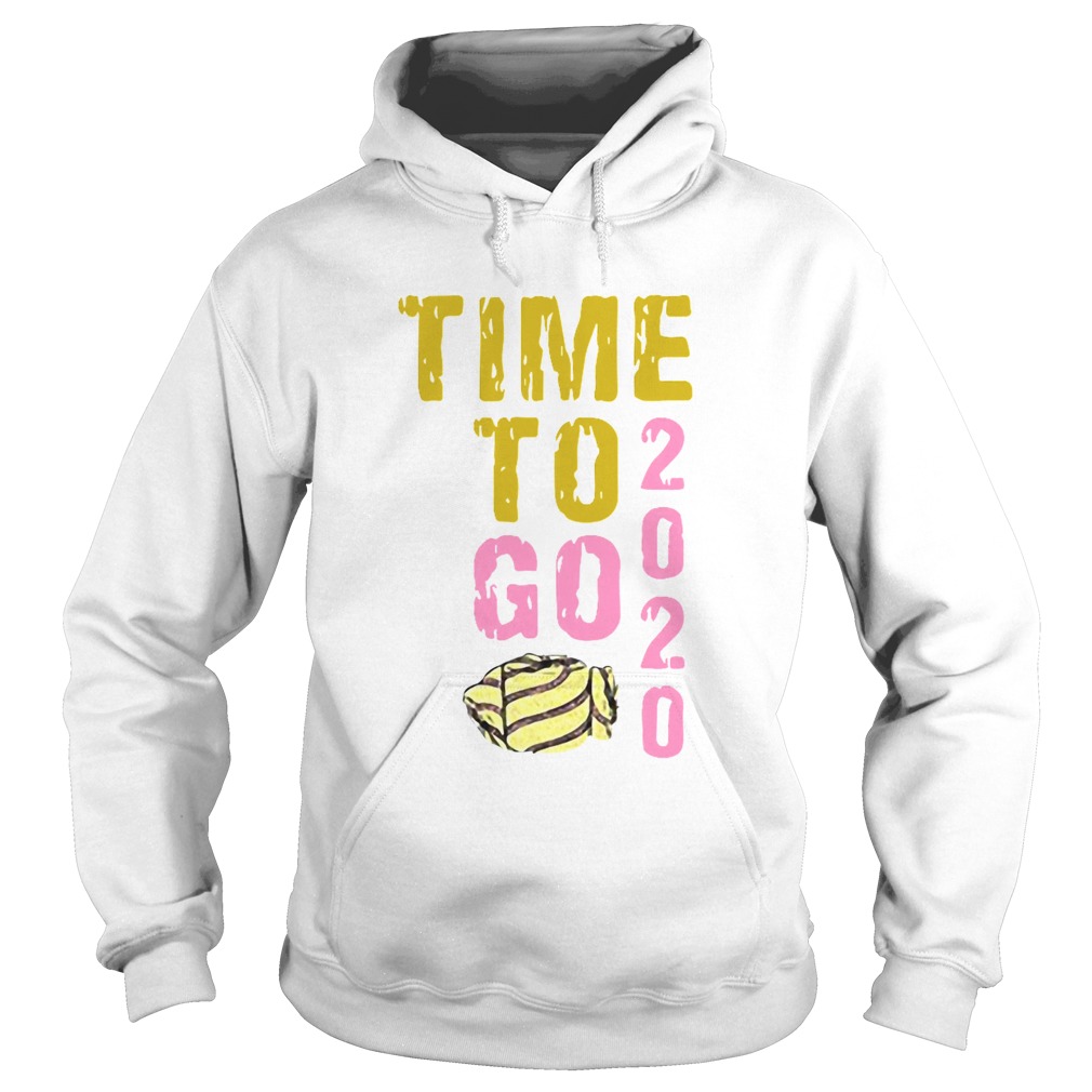 Time To Go 2020 Goodbye 2020 Hello 2021 Gold And Pink Toilet Paper Hoodie