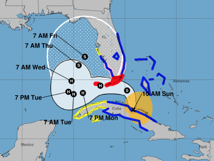 Tropical Storm Eta Could Become A Hurricane Dousing Florida With A Foot Of Rain