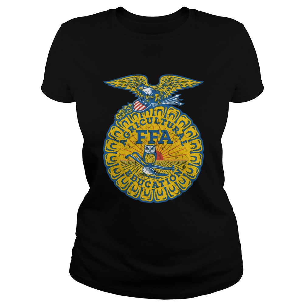 Vintage FFA Clothing Young Farmer  Classic Ladies