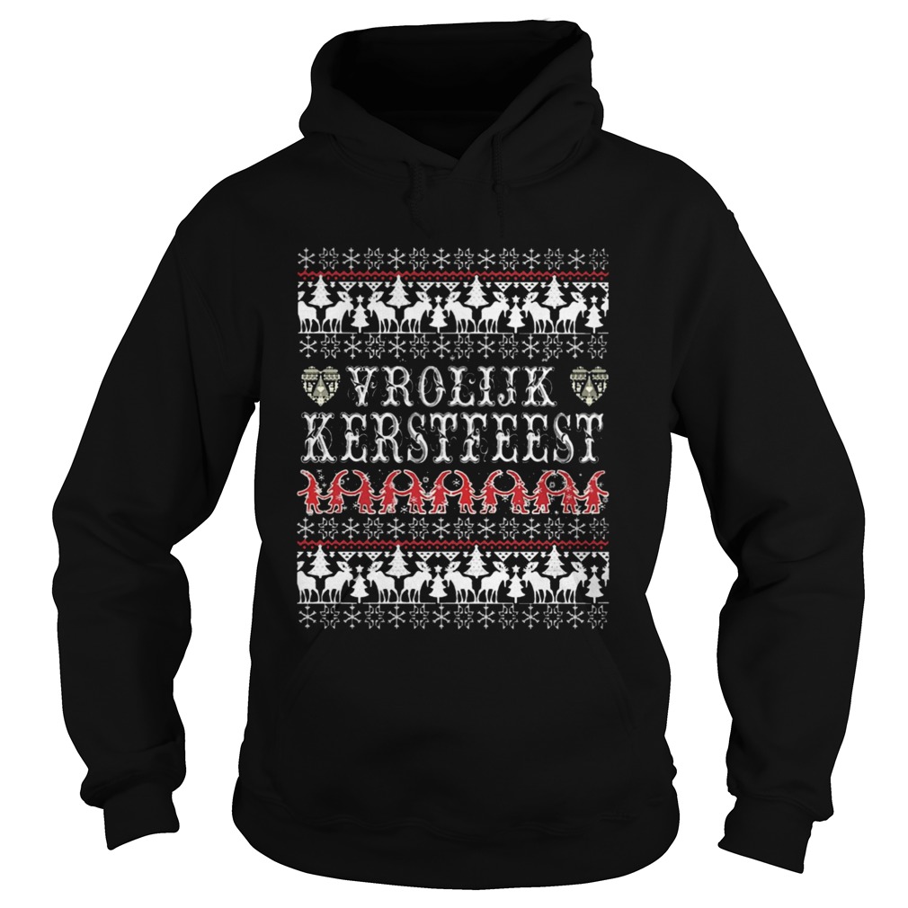 Vrolijk Kerstfeest Ugly Christmas Hoodie