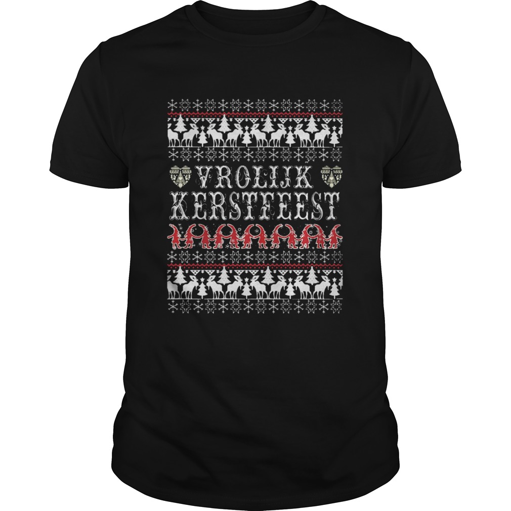 Vrolijk Kerstfeest Ugly Christmas shirt