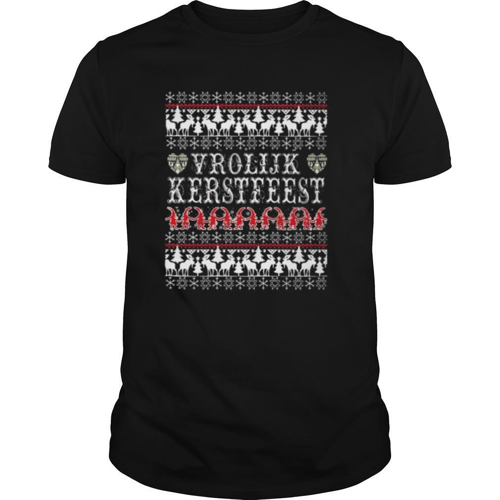 Vrolijk Kerstfeest Ugly Christmas shirt