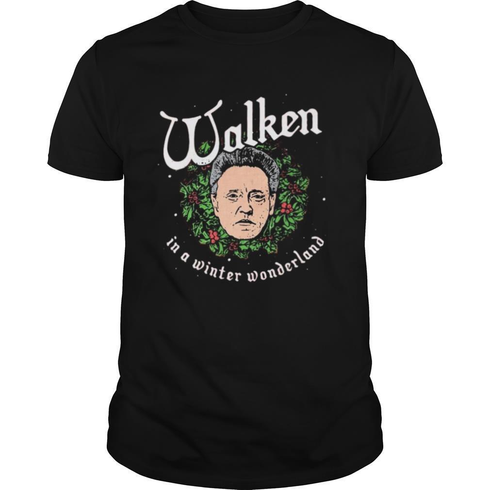 Walken In A Winter Wonderland Christmas shirt