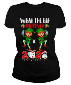 What The Elf Happened To 2020 Face Mask Xmas shirt