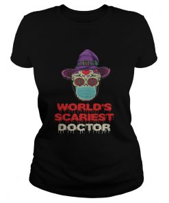 Worlds Scariest Doctor Skull Tattoos Witch Face Mask Halloween  Classic Ladies