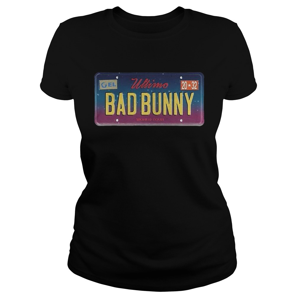 Wtimo World Tour Bad Bunny  Classic Ladies