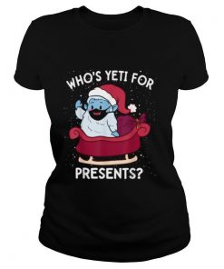 Yeti for Presents Christmas Quarantine 2020 Quote Meme shirt