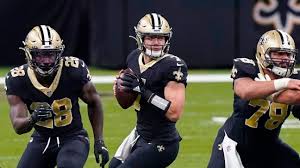 Taysom Hill runs for 2 TDs lifts New Orleans Saints to win in 1st start at QB