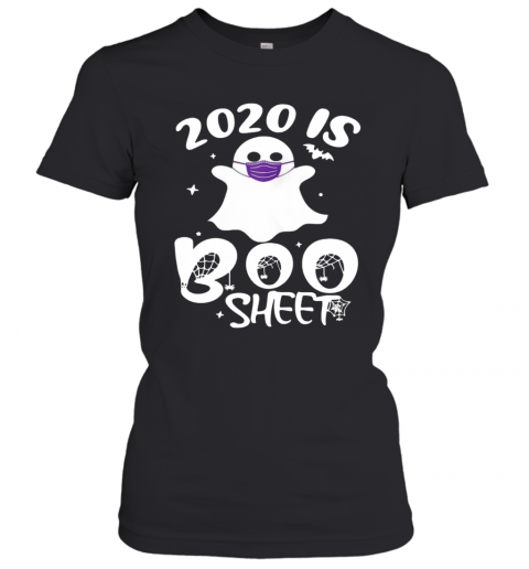 2020 Is Boo Ghost Wear Mask Halloween T-Shirt Classic Women's T-shirt