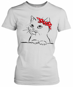 Cat White Kitty Kitten Outfit T-Shirt Classic Women's T-shirt