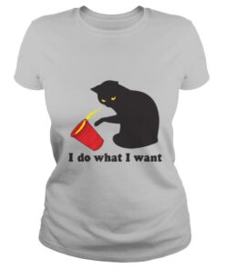 Do What I Want Black Cat Red Cup shirt