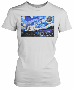 Fight With Sky Starry Night T-Shirt Classic Women's T-shirt