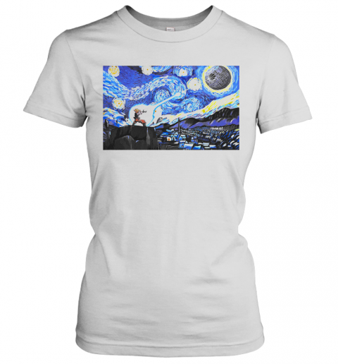 Fight With Sky Starry Night T-Shirt Classic Women's T-shirt