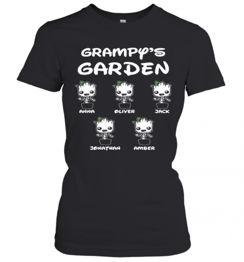 Grampys Garden Groot Anna Oliver Jack Jonathan Amber T-Shirt Classic Women's T-shirt