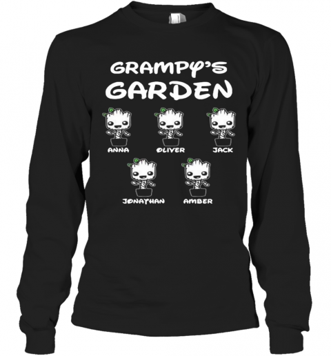 Grampys Garden Groot Anna Oliver Jack Jonathan Amber T-Shirt Long Sleeved T-shirt 