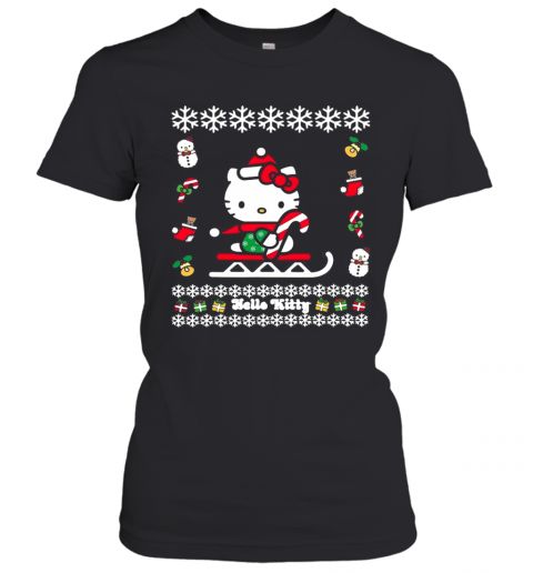 Hello Kitty Ugly Christmas T-Shirt Classic Women's T-shirt