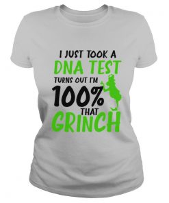 I Just Took A DNA Test Turns Out I’M 100% That Grinch shirt