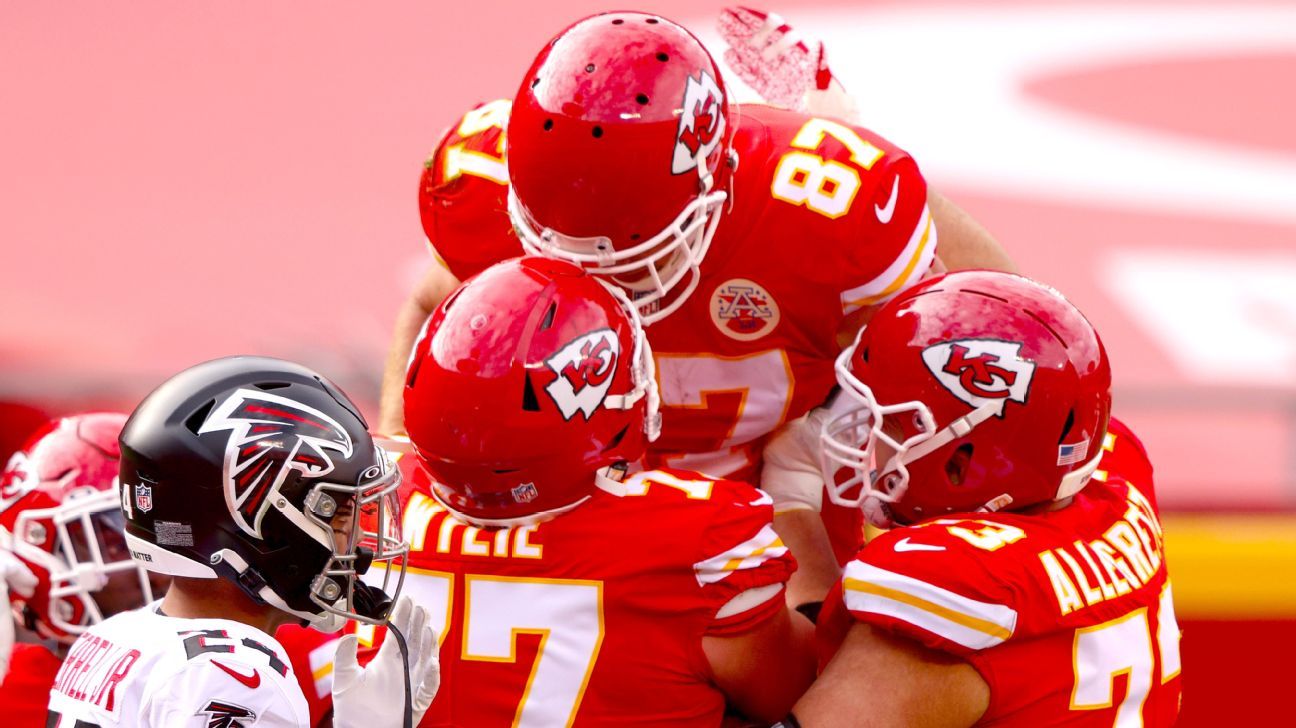 Kansas City Chiefs clinch No 1 seed in AFC as Travis Kelce sets records