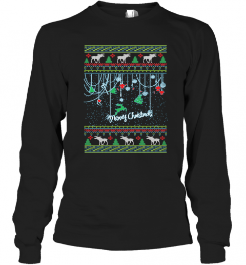 Light Christmas T-Shirt Long Sleeved T-shirt 