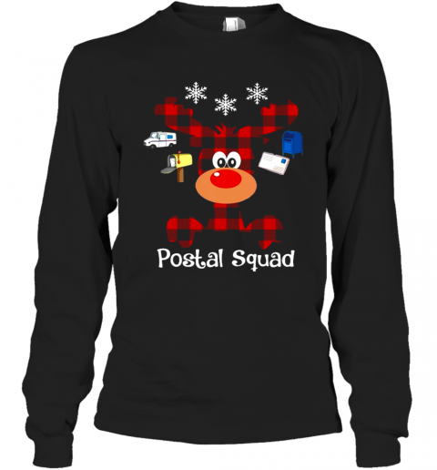 Reindeer Postal Squad T-Shirt Long Sleeved T-shirt 