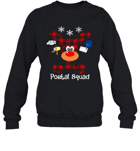 Reindeer Postal Squad T-Shirt Unisex Sweatshirt