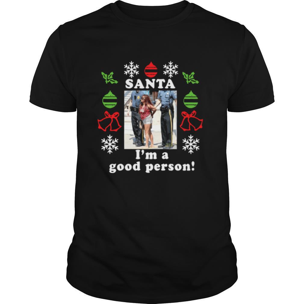 Santa's Favorite Waitress Christmas shirt