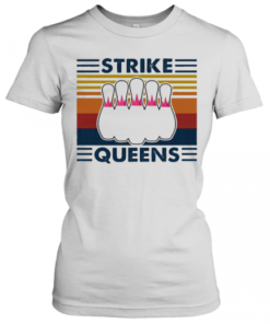 Strike Queens Vintage Retro T-Shirt Classic Women's T-shirt