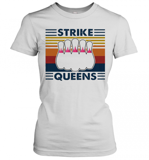 Strike Queens Vintage Retro T-Shirt Classic Women's T-shirt