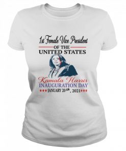 1st Female Vice President Of The United States Kamala Harris Inauguration Day 2021 Election  Classic Women's T-shirt