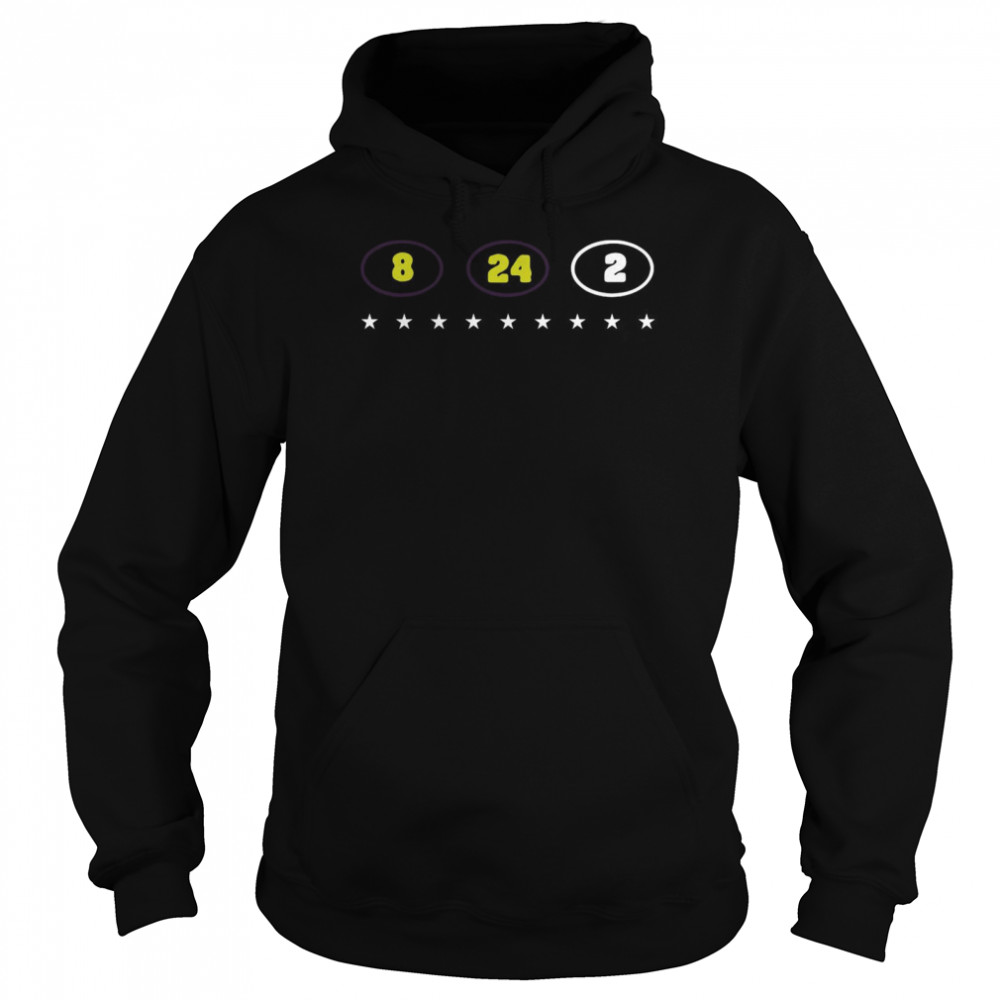 8 24 2 Kobe Gianna Bryant Tribute  Unisex Hoodie