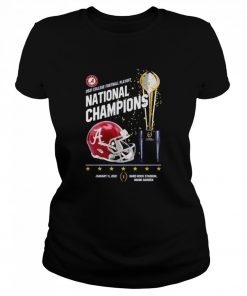 Alabama Crimson Tide 2021 college football playoff National Champions Alabama 52 Ohio State 24  Classic Women's T-shirt