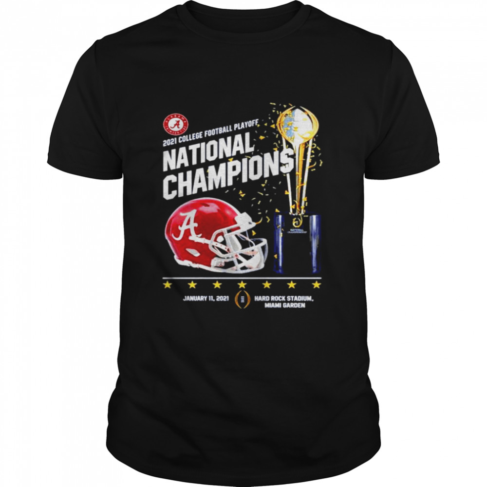 Alabama crimson tide 2021 college football playoff national champions alabama 52 ohio state 24 shirt