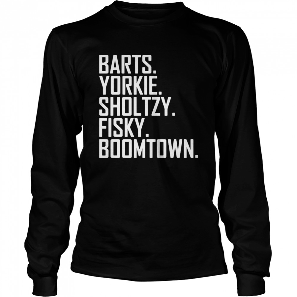 Barts Yorkie Sholtzy Fisky Boomtown Long Sleeved T-shirt