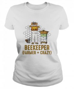 Beekeeper farmer crazy  Classic Women's T-shirt